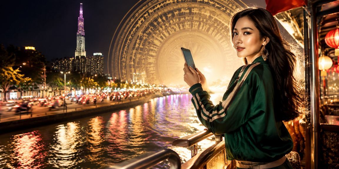 Người dùng TP. Hồ Chí Minh trải nghiệm game bài và xem kèo bóng đá tại lễ hội trực tuyến fi5